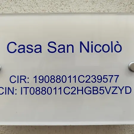 Casa San Nicolo * Scicli